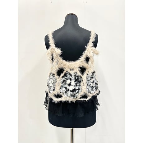 Flower motives camisole