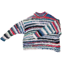 Multi-colored Border pull over