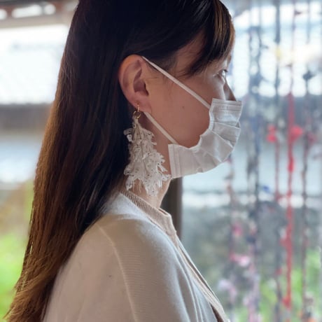 タッセルピアス(イヤリング) 　Tassel earrings﻿/Ear clips