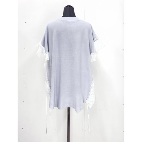 Gilet Polo Tee_Blue Gray