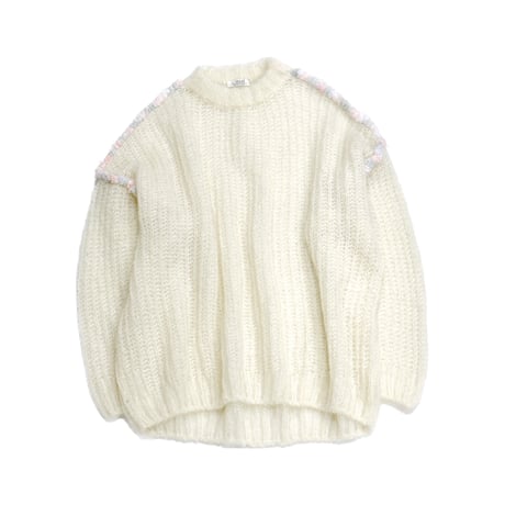 Bubble Mohair Big Pull Over