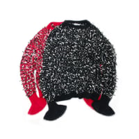 Fringe Pullover  (with collar/ 衿あり)