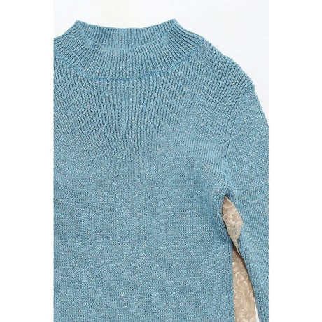Cotton glitter pull over