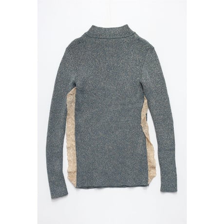 Cotton glitter pull over