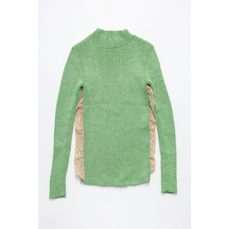 Cotton glitter pull over