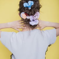 LACE  [side] POLO TEE