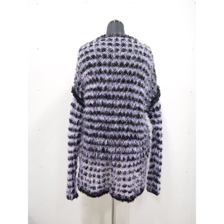 Diamond fur <black × purple>