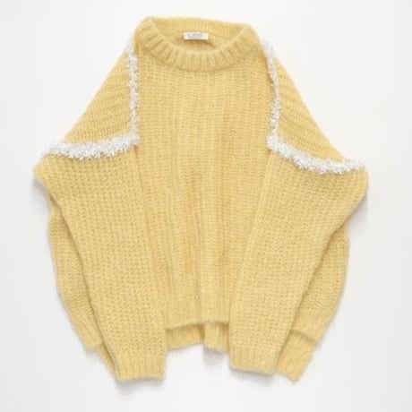 Mohair Mock Neck P/O < Yellow >
