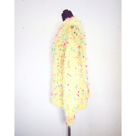 funky eco fur knit <Ladies>