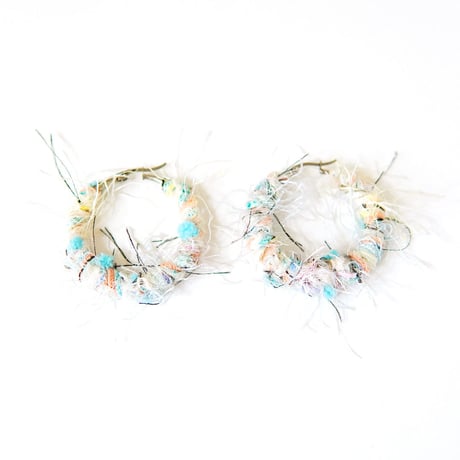 Hoop earrings﻿ < Aurora >