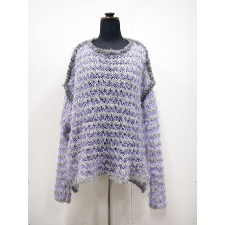 Diamond fur <gray × purple>