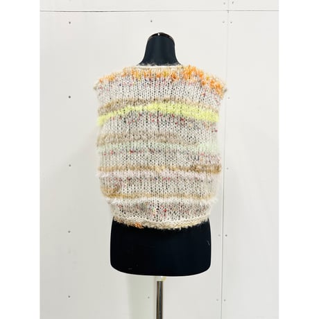 Multi-colored Border vest