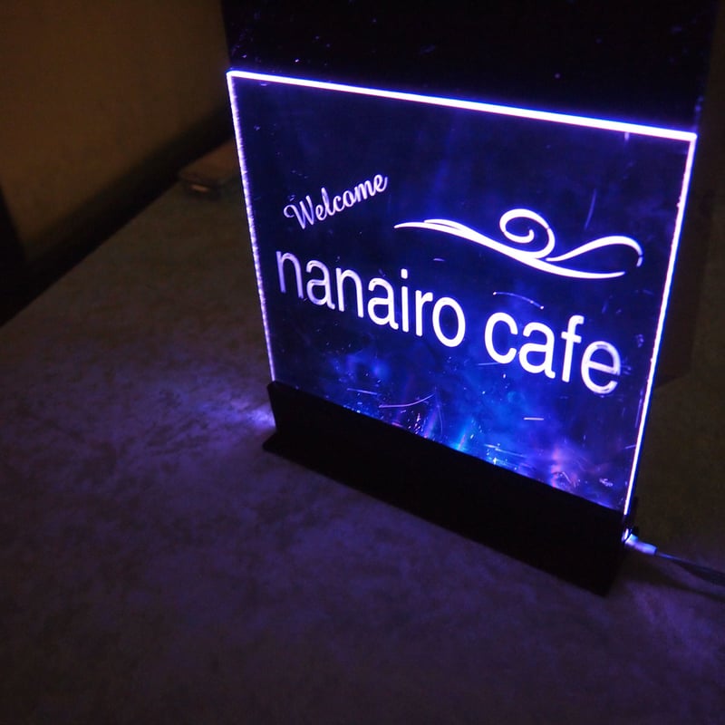 オリジナルアクリル看板×フルカラーLEDスタンド | LEDスタンドライト