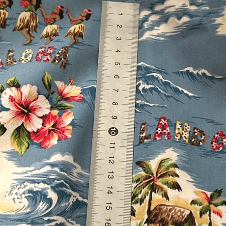 SALE   LAND OF ALOHA フラガール　オールドハワイアンプリント