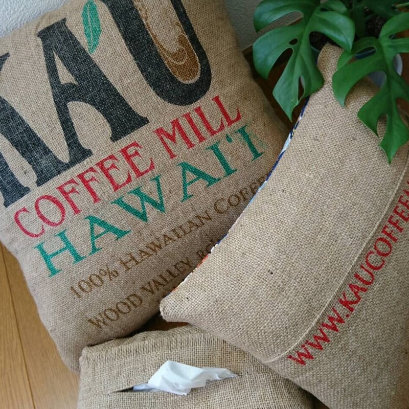 KAUコーヒー麻袋 クッションセット | milimilie