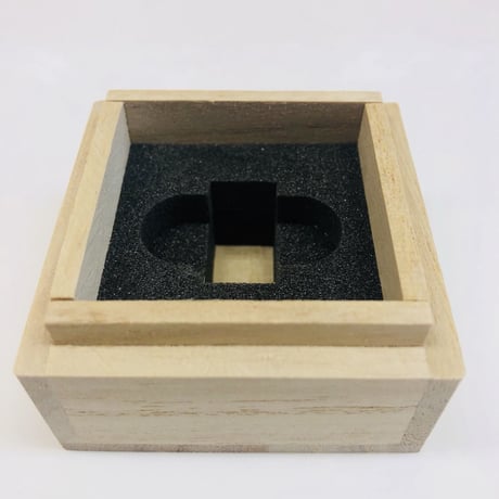 Kutry Cypress Box (カットリ君 檜箱)