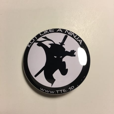 Ninja Kutry Badge & Sticker Set