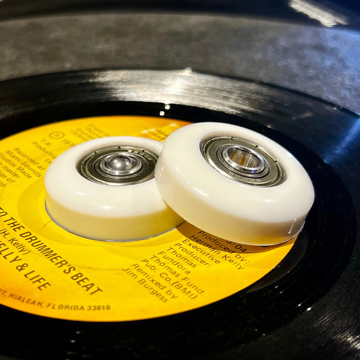 SKATE BOARD WHEEL 7inc ADAPTER | Turntable Troo