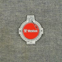 エナメルピンバッジ (VESTAX QFO)(Jesse Dean Designs)