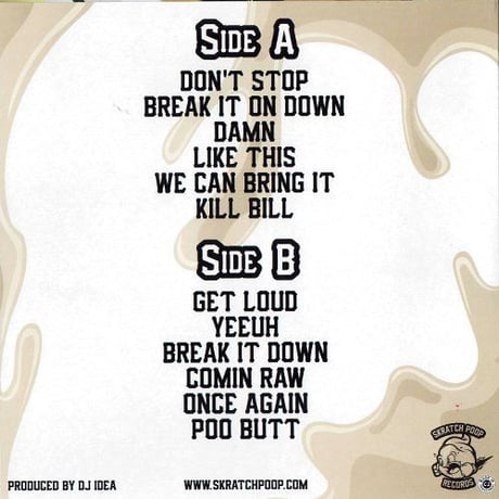 Number 2 Breaks (Skratchpoop) (7' Vinyl)