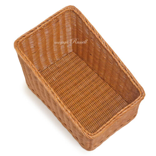 型番033R 籐かごバスケット カゴ 収納整理かご 物入れ 店舗陳列什器