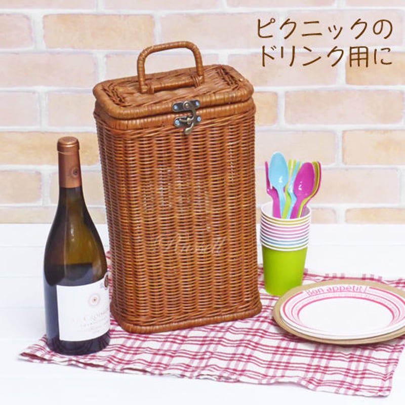 籐 ラタン 木製 ワイン ボトル ホルダー ラック 籠 ポット型 車輪 レトロ 籐 ラタン 木製 ワイン ボトル ホルダー ラック 籠 ポット型 車輪