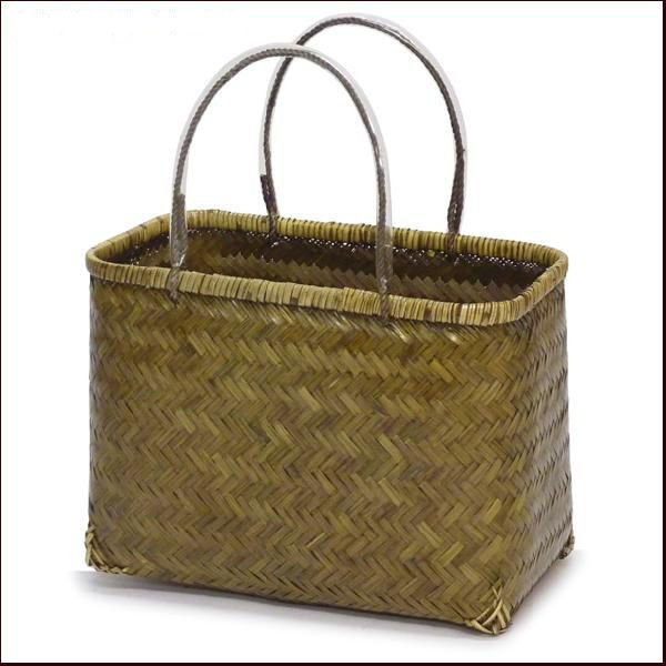 新品　竹かご　難有　一閑張り　バック　材料　8点セット【28x17−24x14】 新品 竹かご 難有 一閑張り バック 材料 8点セット(28x17−32x20