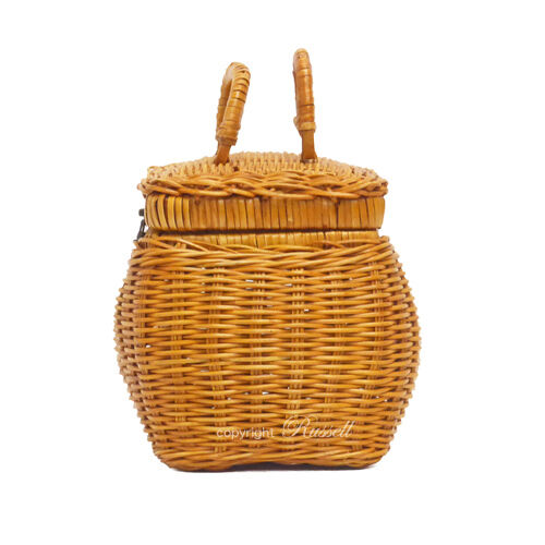 型番6007 籐かごピクニックバスケット ナルちゃんバスケット お弁当