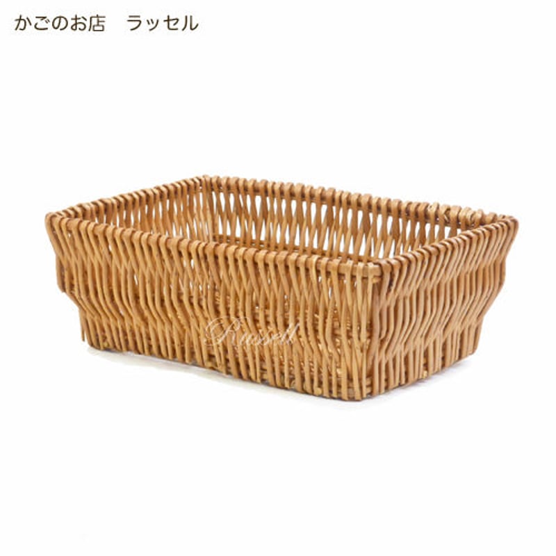 型番103（103）柳バスケット 長角トレイ 小物入れ 収納整理カゴ