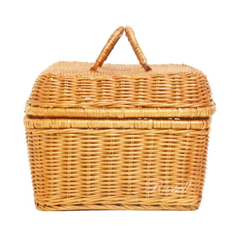 【新品未使用】ロンガーバーガー　バスケット　ランチボックス ビンテージ ハンドメイド ロンガバーガー バスケット Vintage
