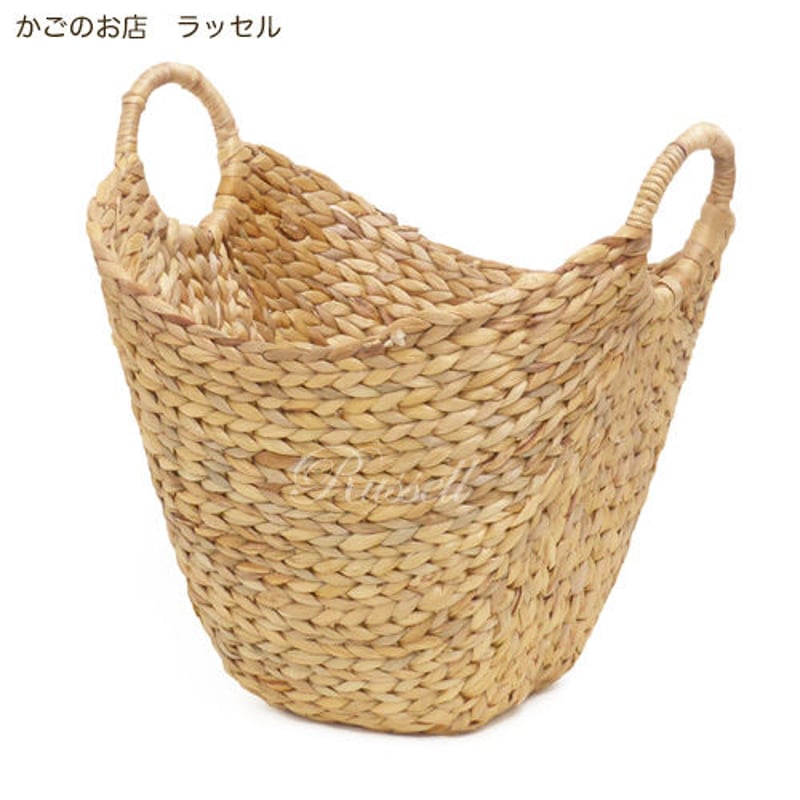 カゴ バスケット オーバル 楕円形 底 深め 丈夫 透かし 大きい