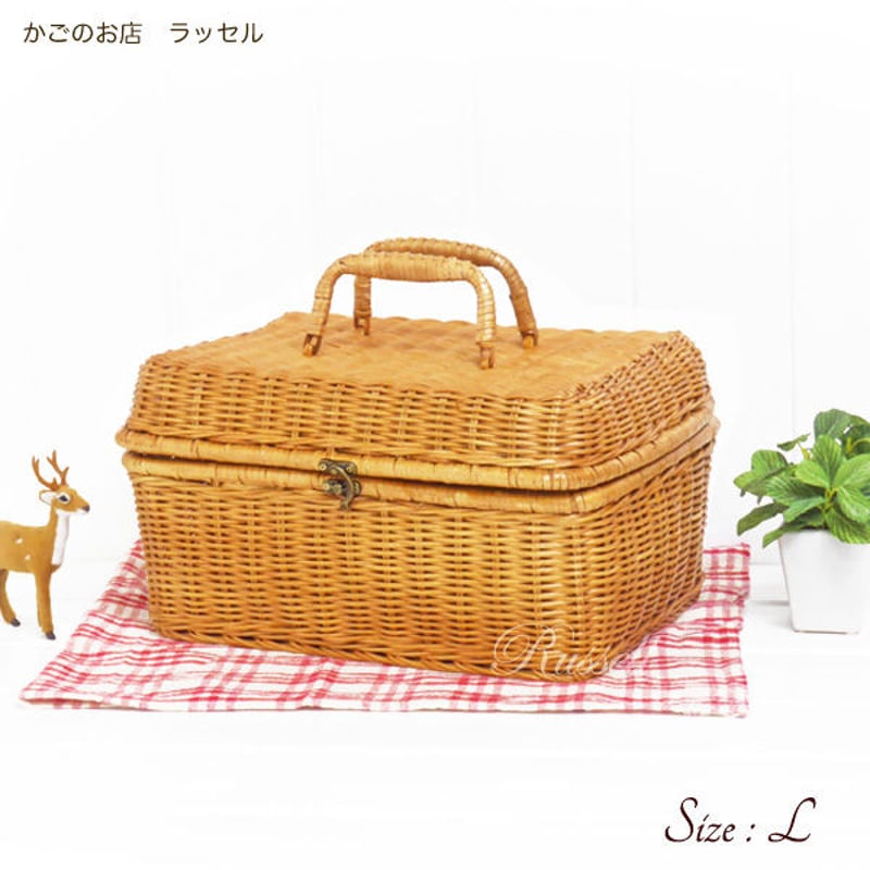 型番6011 ピクニック 行楽かごバスケット 運動会ランチボックス お弁当