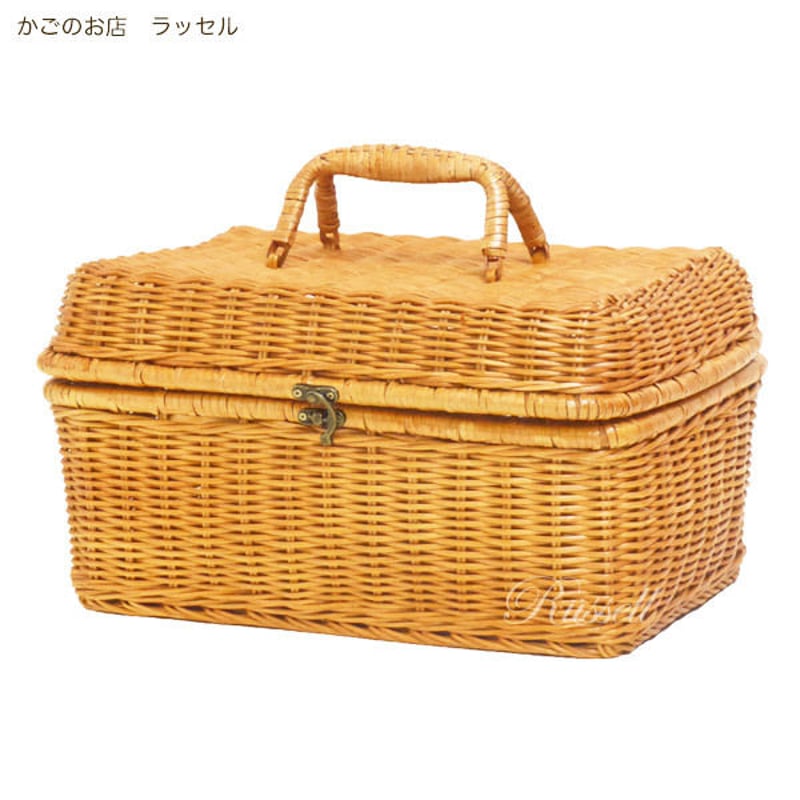 民芸職人手作り 竹の編 弁当かご ピクニックのかご プレゼントバスケット0d 竹手付バスケット 国産 日本製 竹 かご ふた式 職人手作り