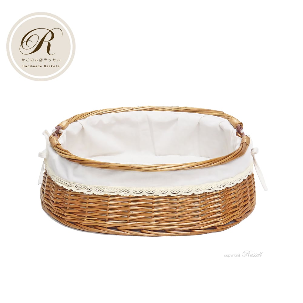 ☆美品☆かご ラッセル Russell ハート型バスケット ブラウン ☆美品☆かご ラッセル Russell ハート型バスケット ブラウン シート