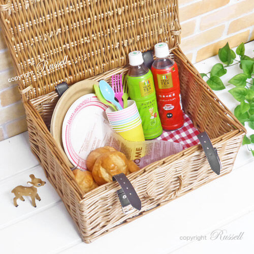 マニーバスケット マニー ローズ ピクニックバスケット うれし 収納