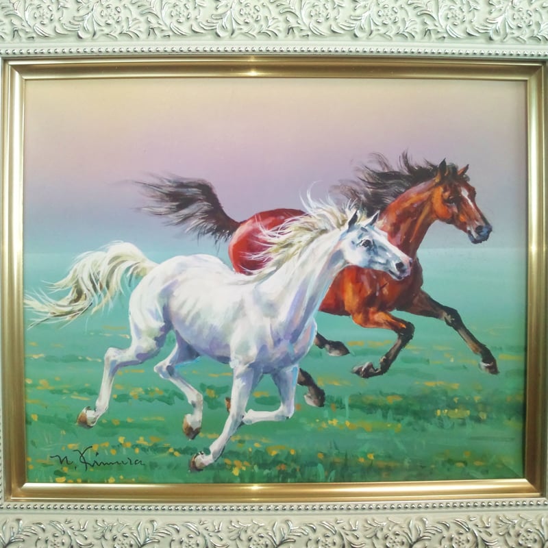 駿馬疾走 | 木村 昇 水彩画 online store 