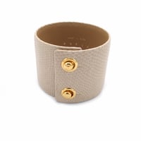 PLT-B02T-LZDCRM/Plate Bangle/プレートバングル