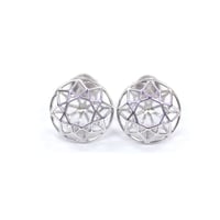 LIJ-E01S-SILVER/Line Diamond Pierce/ラインダイヤモンドピアス