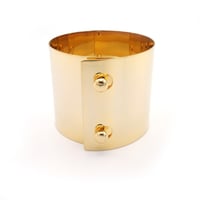 PLT-B02-GOLD/Plate Bangle/プレートバングル