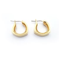 TRA-E01-GOLD/Triangle Wide Pierce/トライアングルワイドピアス