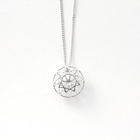 LIJ-N01S-SILVER/Line Diamond Pendant/ラインダイヤモンドペンダント