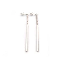 VNE-E03-SILVER/Vene Stick Pierce/ヴェネスティックピアス