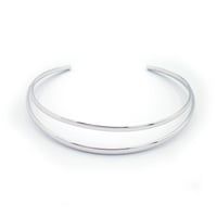 PLN-C01-SILVER/Plain Choker/プレーンチョーカー
