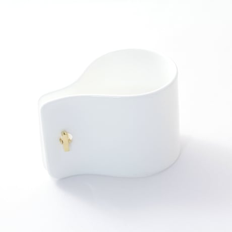 PCF-B01WHT-GOLD/Plastics Cuffs/プラスチックカフス