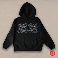 反対パーカー（ブラック）