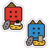 鬼ステッカーセット