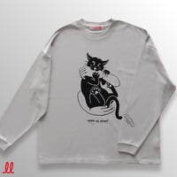 主人と召使い（黒猫）フロストグレー