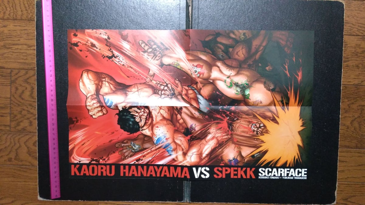 刃牙　フォトアートポスター　新品　6種類セット　ポスター　範馬刃牙　花山薫　バキ 全6種セット グラップラー刃牙 フォトアートポスター 範馬刃牙 バキ