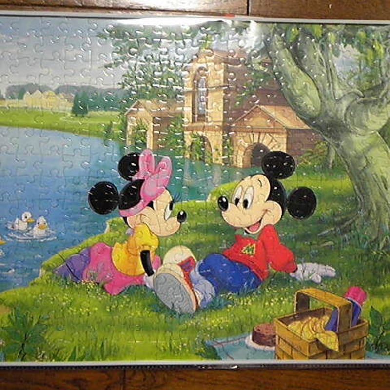 エーゲ海に誘われて Disney ミッキー ミニー ジグソーパズル 希少品 エーゲ海に誘われて Disney ミッキー ミニー ジグソーパズル