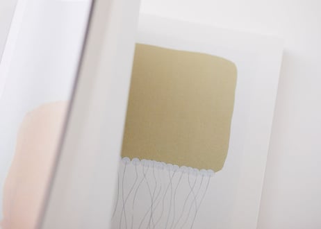 北林加奈子　ドローイング集　"mora" /Drawing book" mora"  by Kanako Kitabayashi